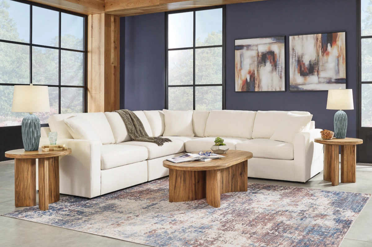Modmax 5-Piece Next-Gen Nuvella™ Performance Fabric Modular Sectional
