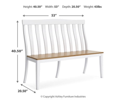 Ashbryn Dining Double Chair