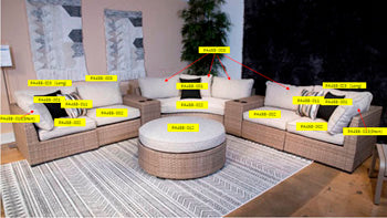 Calworth Curve Seat Cushion