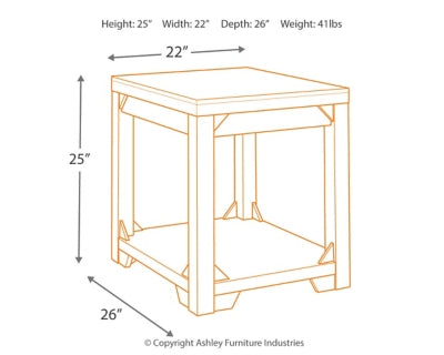 Mesa auxiliar Fregine