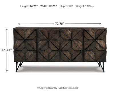 Chasinfield 72" TV Stand
