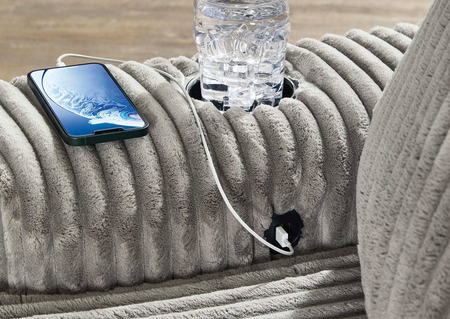 Sofá 1 cuerpo oversized Lindyn - vista 6