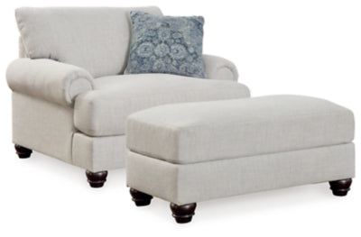 Avocet Oversized Chair and Ottoman
