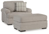 Arbhor Knoll Oversized Chair and Ottoman