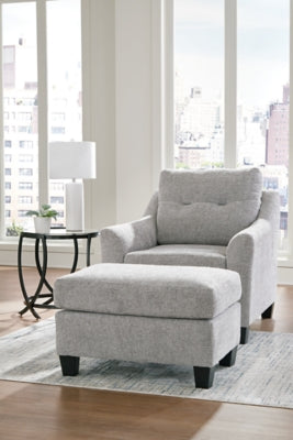 Keenelynn Chair and Ottoman