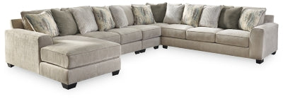 Seccional Ardsley de 5 piezas con chaise longue