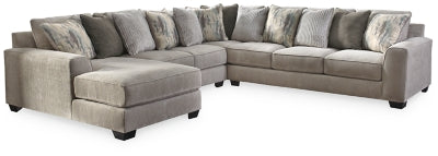 Seccional Ardsley de 4 piezas con chaise longue
