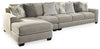 Seccional Ardsley de 3 piezas con chaise longue