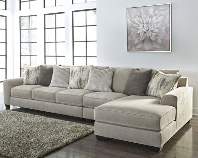 Seccional Ardsley de 3 piezas con chaise longue