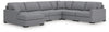 Omaha by Ashley 6-Piece Sectional with Chaise