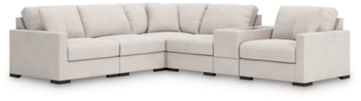 Omaha by Ashley 6-Piece Sectional with Storage Console