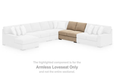 Loveseat sin brazos Larce
