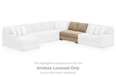Larce Armless Loveseat