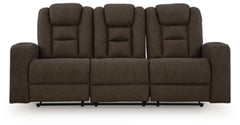Mayhem Madness Reclining Sofa with Drop Down Table