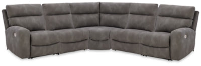 Next-Gen DuraPella 5-Piece Power Reclining Sectional