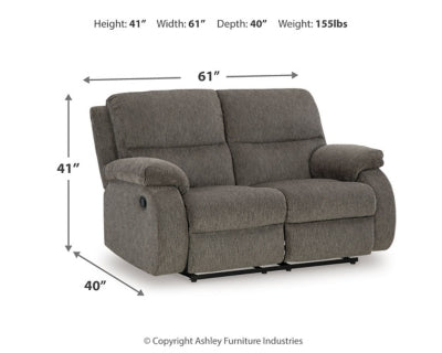 Loveseat reclinable Scranto