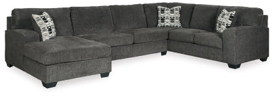 Seccional de 3 piezas con chaise longue Ballinasloe