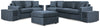 Modmax 4-Piece Sectional Sofa, 3-Piece Sectional Loveseat and Ottoman