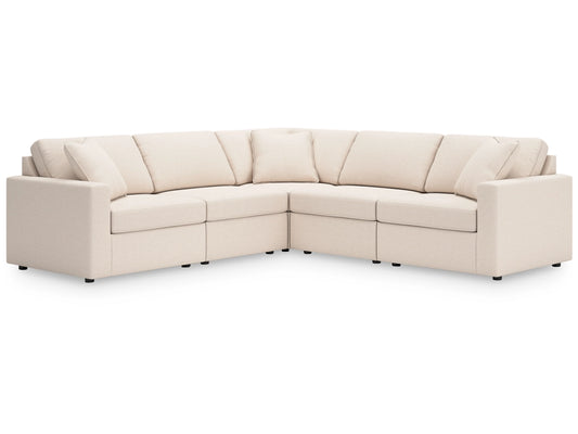 Modmax 5-Piece Next-Gen Nuvella™ Performance Fabric Modular Sectional