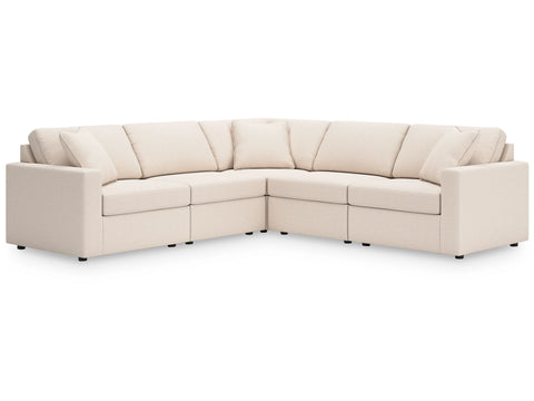 Modmax 5-Piece Next-Gen Nuvella™ Performance Fabric Modular Sectional