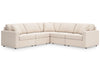 Modmax 5-Piece Next-Gen Nuvella™ Performance Fabric Modular Sectional