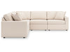 Modmax 5-Piece Next-Gen Nuvella™ Performance Fabric Modular Sectional