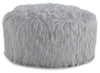 Ottoman oversized Galice light gray
