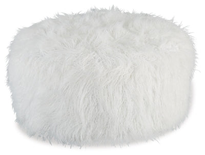 Ottoman oversized Galice white