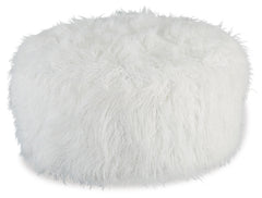 Ottoman oversized Galice white