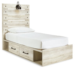 Cama doble Cambeck con dos cajones de almacenamiento