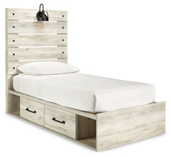 Cama doble Cambeck con 4 cajones de almacenamiento