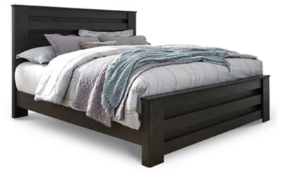Cama King con paneles Brinxton