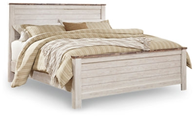Cama Willowton King con paneles