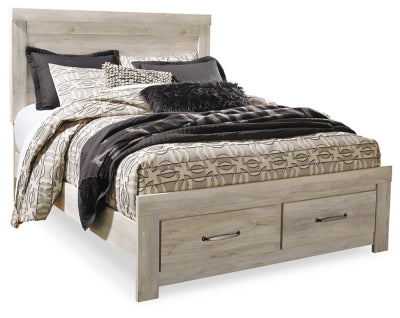Cama Queen Bellaby con plataforma y dos cajones de almacenamiento