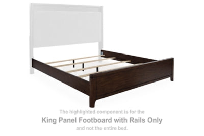 Korestone King Panel Footboard with Rails