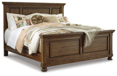 Cama Queen con paneles Flynnter