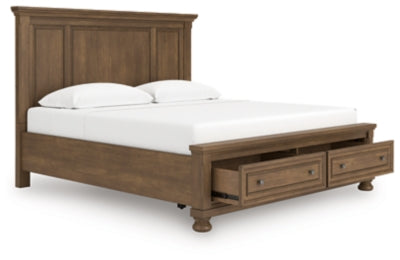 Vandenmore King Panel Storage Bed