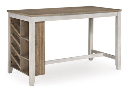 Juego comedor alto Skempton taburetes (5 piezas)