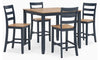 Gesthaven Counter Height Dining Table and 4 Barstools (Set of 5)