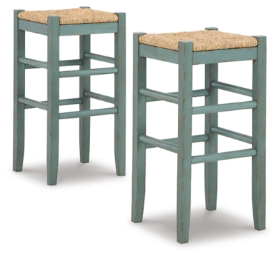 Taburete bar Mirimyn teal (pack 2 unidades)
