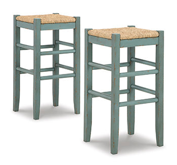 Taburete bar Mirimyn teal (pack 2 unidades)