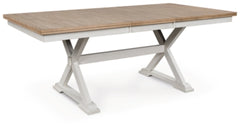 Westlinport Dining Butterfly Extension Table