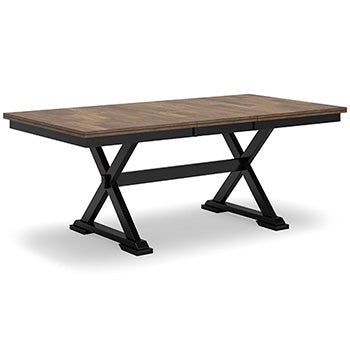 Mesa extensible de comedor Wildenauer