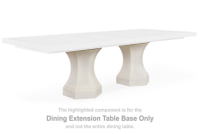 Base de mesa extensible de comedor Jorlaina