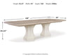 Jorlaina Dining Extension Table