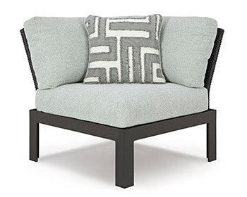 Silla de esquina para exteriores Beachloft con cojín