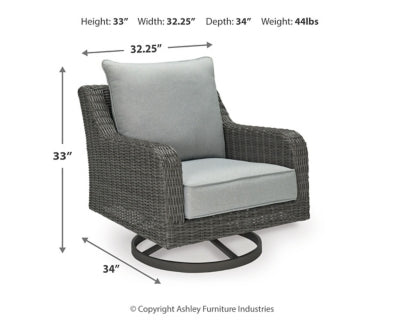 Elite Park Outdoor Swivel Lounge with Cushion