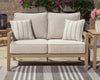 Hallow Creek Outdoor Loveseat with Cushion