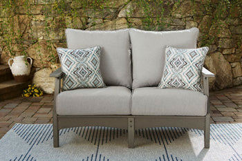 Loveseat de exterior Visola con cojín