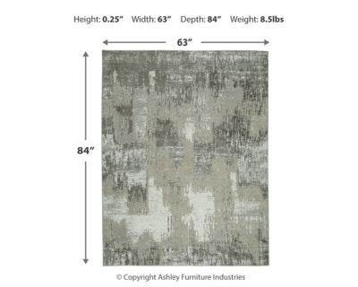 Alfombra lavable Ariston de 1,60 m x 2,13 m